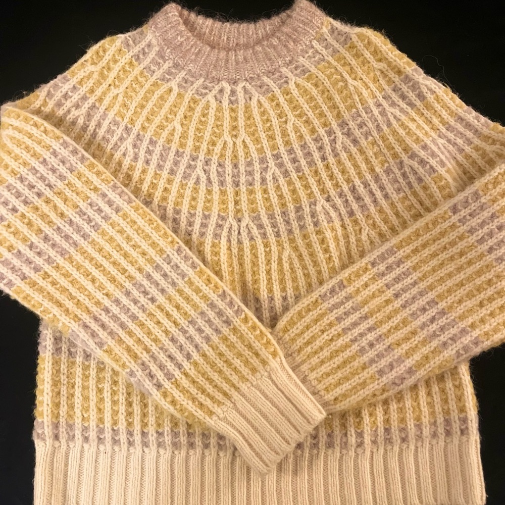 Rachel Comey Pastel Striped Sweater